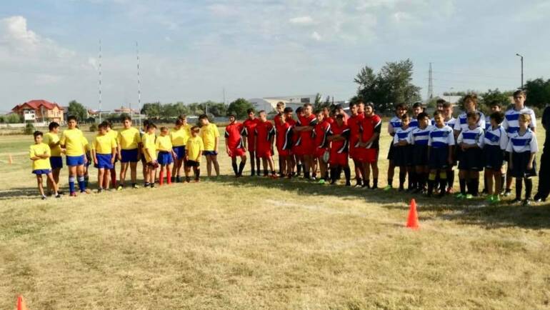 Rugbyștii au participat la un memorial