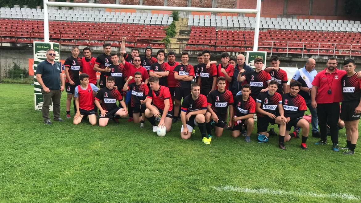 Debut cu victorie pentru rugbyști la turneul final U16