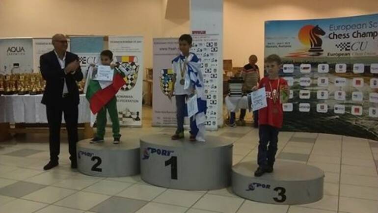 Teodor Ceciu locul 3 la Campionatul European de șah școlar